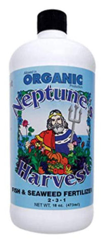Organic Fish-Seaweed Fertilizer- Essential Nutrients from the Ocean 16oz