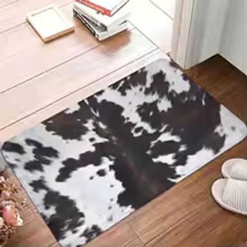 Cow Print Rug 100% Polyester Cow Print Rug 100% Polyester
