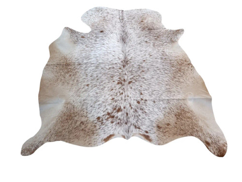Craft Cowhide  Spotty Brown 160x160cm