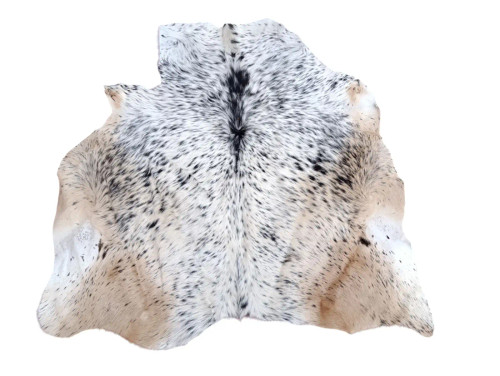 Salt & Pepper Craft Cowhide  122x124 cm