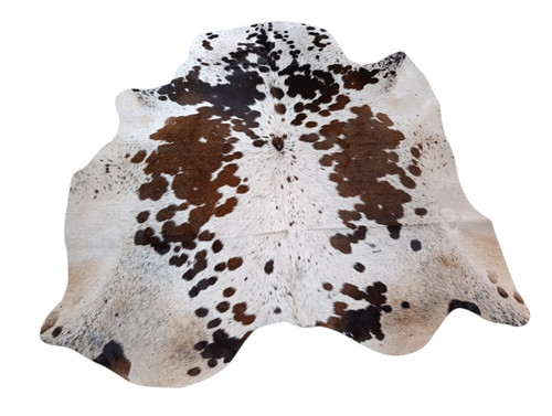 Brown & White Spotty Craft Cowhide165x164cm