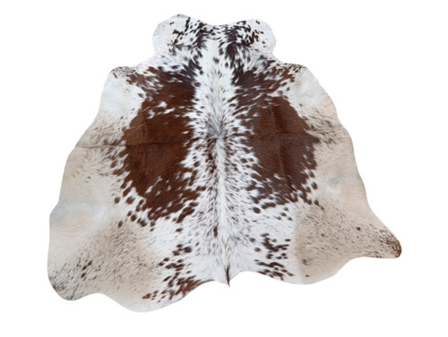 Spotty  Brown & White Craft  Cowhide 145x138cm