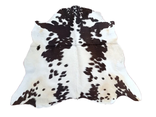 Black &  White  Craft  Cowhide 143x152cm