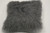 Mongolian  Sheepskin Cushion 40x40cm Mercury