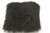 Mongolian sheepskin cushion 40x40 Noir with insert