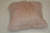 Mongolian SheepskinCushion 40x40 Rose Quartz with insert
