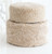 Shorn Curly Pouffe 60