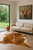 Dark Brindle Brazilian Leather Cowhide with FREE  Nonslip Corners