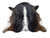 Tri Colour  Craft Cowhide  146x156cm