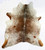 Brown  &  White  Varied  Cowhide 2m x2m