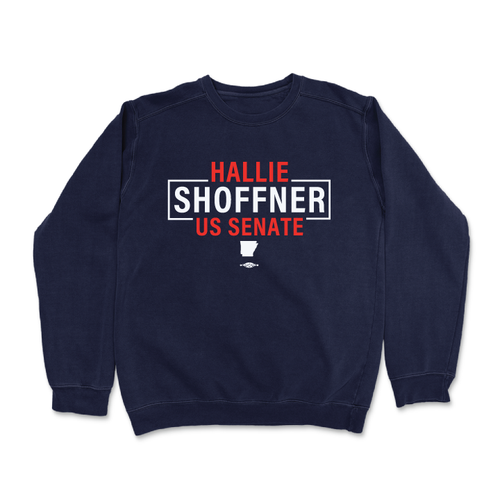 Hallie Shoffner (Navy Crewneck Sweater)