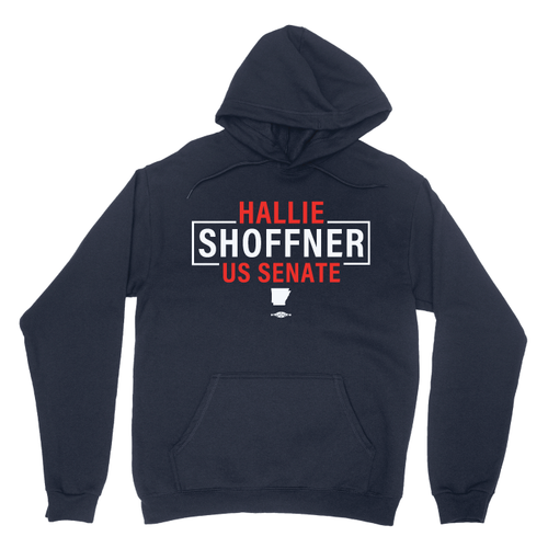 Hallie Shoffner (Navy Pullover Hoodie)