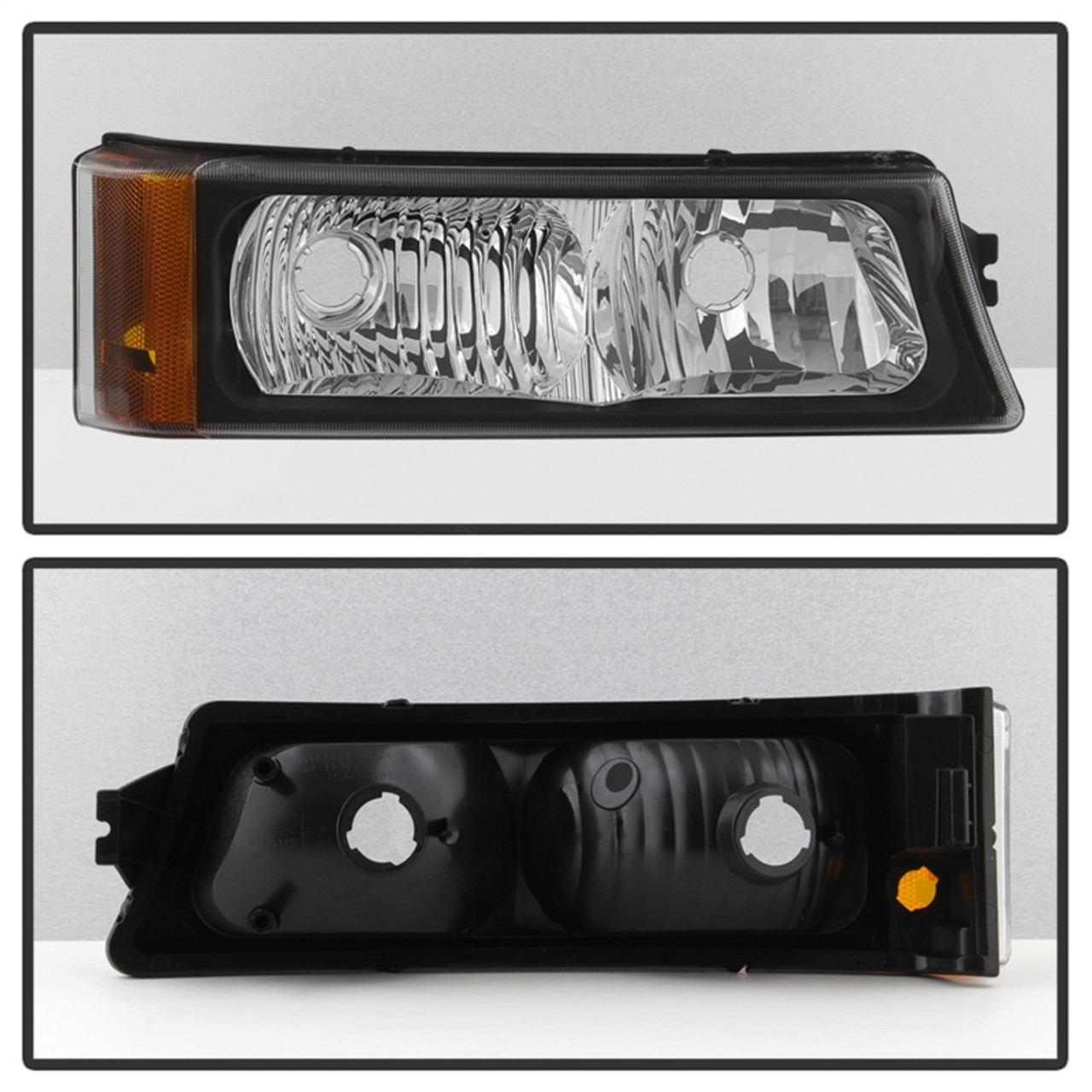配送員設置 Buy 4pcs Headlights Projector 03-06 Silverado Chevy xTune パーツ
