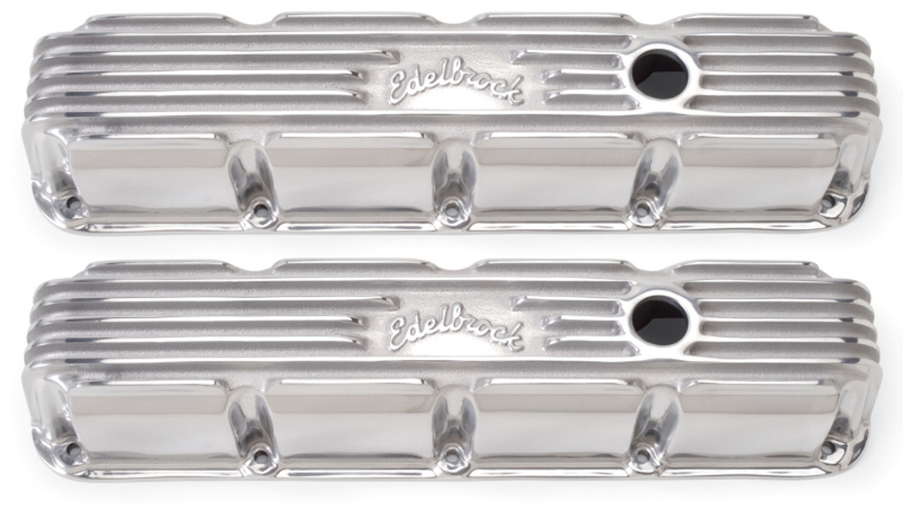 Buy Edelbrock Valve Cover Classic Series Chrysler Magnum V8 Polshed 4177  for 399.96 at Armageddon Turbo  Performance