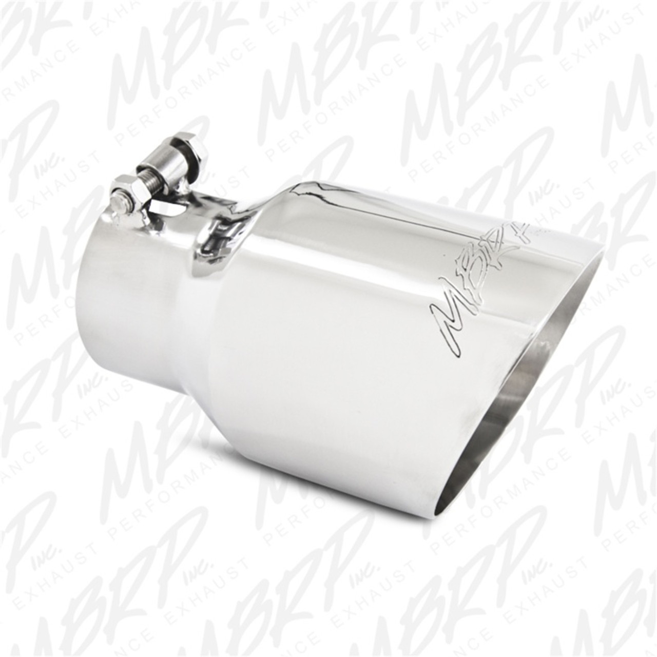 MBRP T5106 12 Dual Wall Angled Exhaust Tip 