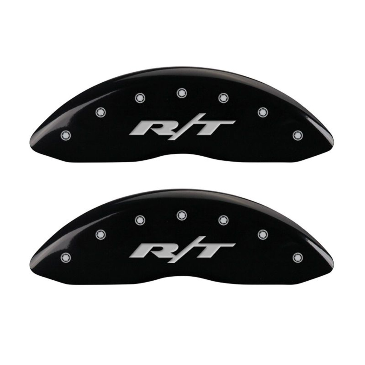 Buy MGP 4 Caliper Covers Engraved Front & Rear RT1-Truck Black