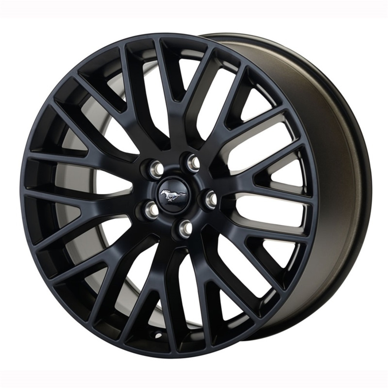 Ford Racing M-1007-M199B: 2015-2017 Mustang GT Performance Pack Front Wheel 19 x 9in - Matte Black