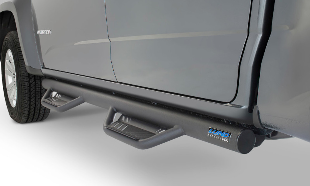 Lund 09-15 Dodge Ram 1500 Crew Cab (Built Before 7/1/15) Terrain HX Step  Nerf Bars - Black - 34641358