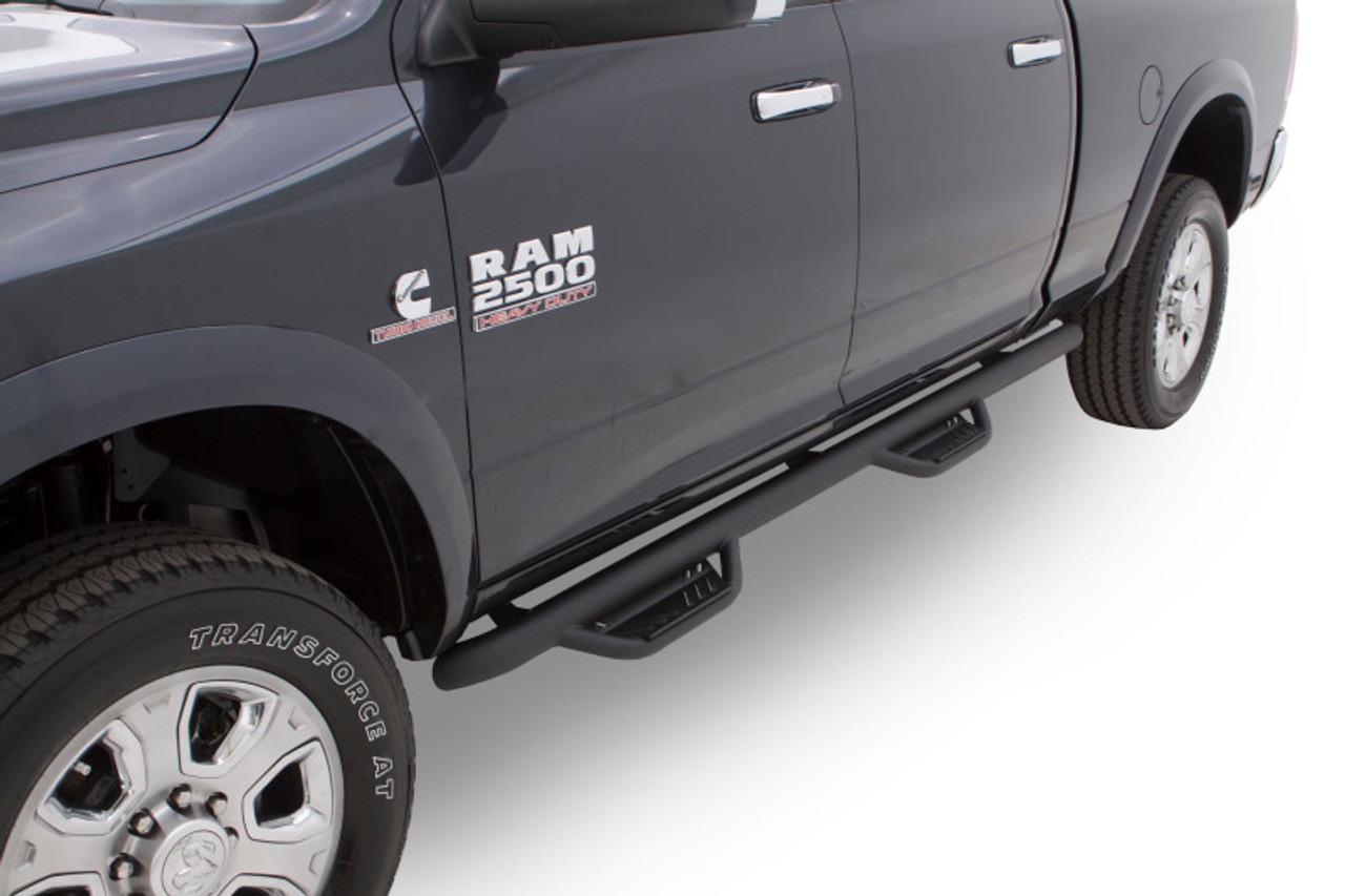 Lund 09-15 Dodge Ram 1500 Crew Cab (Built Before 7/1/15) Terrain HX Step  Nerf Bars - Black - 34641358