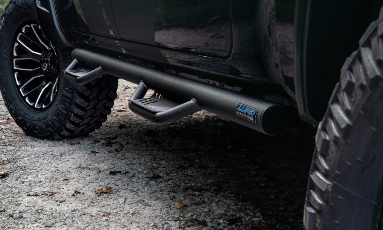 Buy Lund 10-17 Dodge Ram 2500 Crew Cab Terrain HX Step Nerf Bars - Black -  34641371 for 587.61 at Armageddon Turbo u0026 Performance