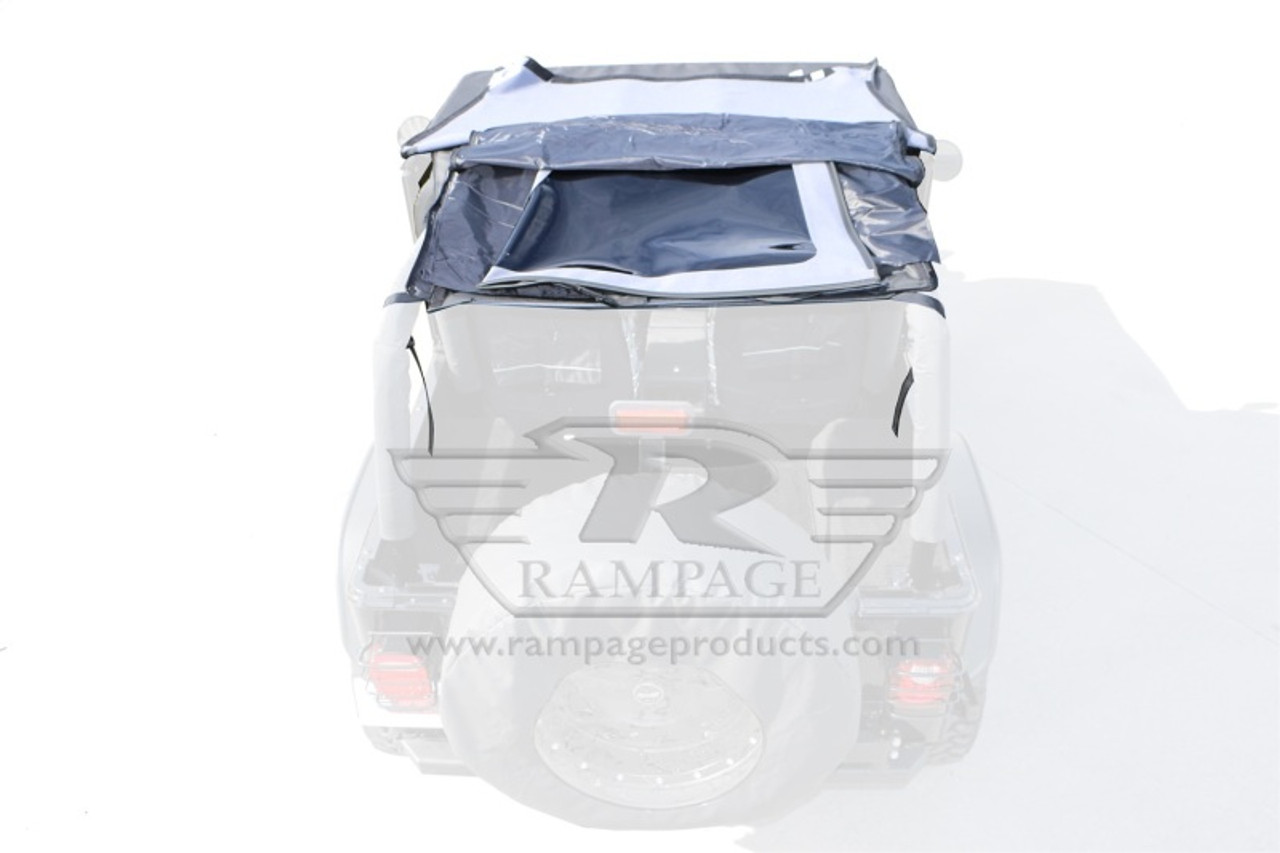 Buy Rampage 1992-1995 Jeep Wrangler(YJ) Frameless Soft Top Kit - Black  Diamond - 109435 for 578.38 at Armageddon Turbo u0026 Performance