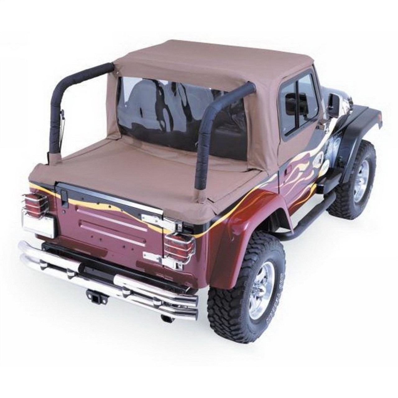 Buy Rampage 1992-1995 Jeep Wrangler(YJ) Cab Soft Top And Tonneau Cover -  Spice Denim - 993017 for 259 at Armageddon Turbo u0026 Performance