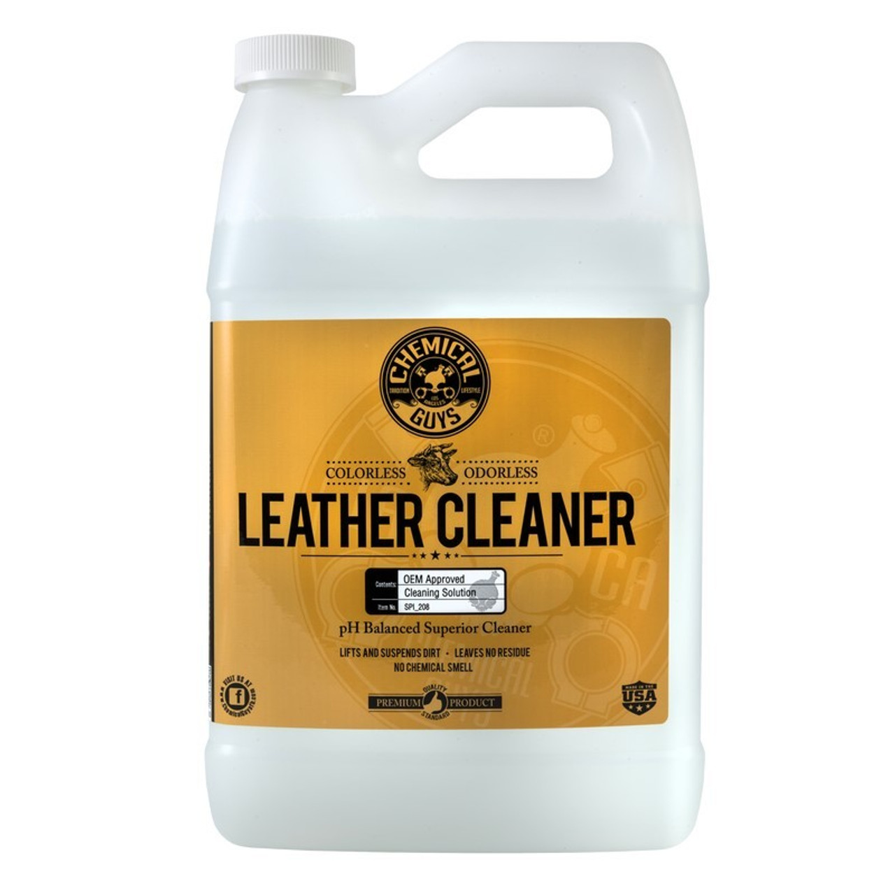 Chemical Guys Sprayable Leather Cleaner & Conditioner in One - 1 Gallon - SPI_103