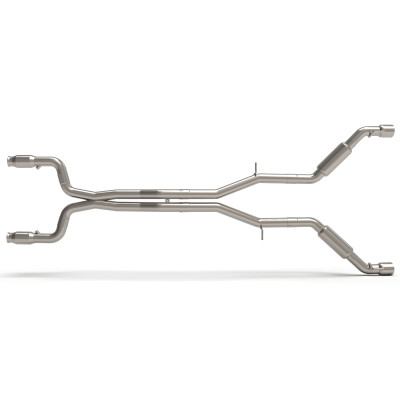 Kooks 3" Street Screamer Catback Exhaust with High Flow Race Cats & Polished Dual Tips - 2016+ Chevy Camaro SS & ZL1 (6.2L V8) - Non NPP Kooks 3" Street Screamer Catback Exhaust with High Flow Race Cats & Polished Dual Tips - 2016+ Chevy Camaro SS & ZL1 (6.2L V8) - Non NPP