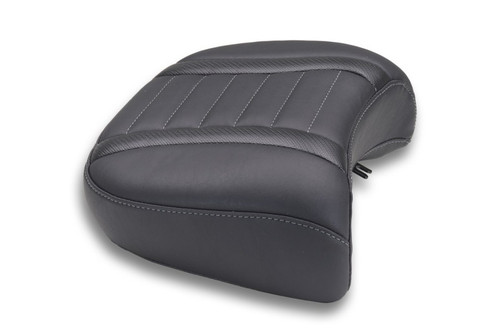 Mustang 23-25 Harley CVO Rd Glide Std, Str Glide and Rd Glide, Deluxe Touring Wide Passenger Black - 88420GM User 1