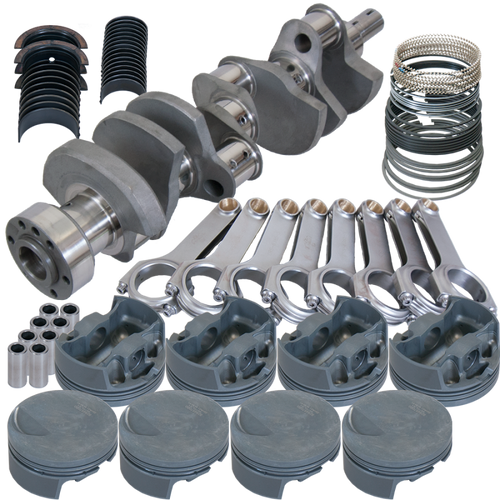 Eagle Chevy 502 4.250in Crank 6.385in H-Beam -3cc Flat Top 4.600in Pistons Rotating Assembly - 111374600 Photo - Primary