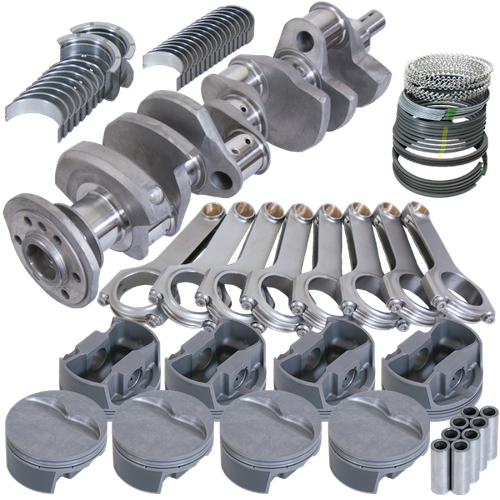 Eagle Chevy 350 3.750in Crank 6.000in H-Beam -5cc Flat Top 4.060in Pistons Rotating Assembly - 12011060 Photo - Primary