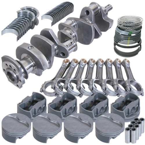 Eagle Chevy 350 3.750in Crank 6.000in I-Beam Rods -5cc Flat Top 4.040in Pistons Rotating Assembly - 13007040 Photo - Primary