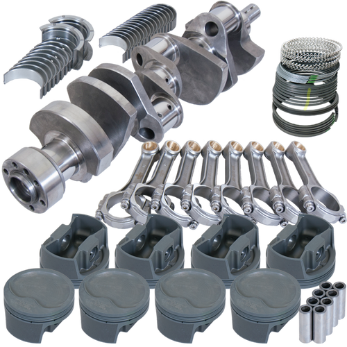 Eagle Chevy LT1350 1Pc 3.750in Crank 5.700in I-Beam Rods -16cc 4.060in Pistons Rotating Assembly - 13551L060 Photo - Primary