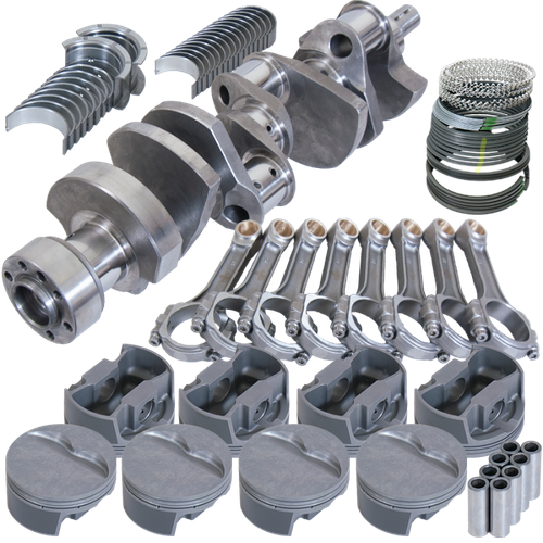 Eagle Chevy LT1350 1Pc 3.750in Crank 6.000in I-Beam Rods -5cc 4.030in Pistons Rotating Assembly - 13557L030 Photo - Primary