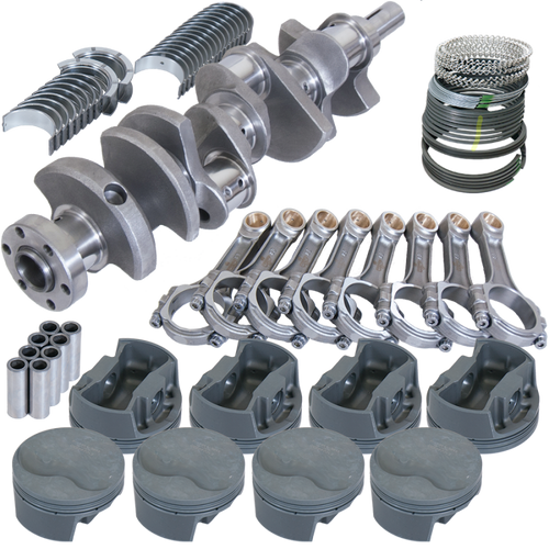 Eagle Ford 289/302 3.250in Crank 5.400in I-Beam Rods -6cc Flat Top 4.125in Pistons Rotating Assembly - 16006125 Photo - Primary