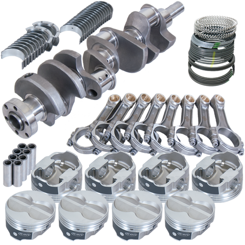 Eagle Ford 289/302 3.400in Crank 5.400in I-Beam Rod -11cc Flat Top 4.000in Pistons Rotating Assembly - 16323000 Photo - Primary