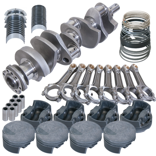 Eagle Chevy 454 4.250in Crank 6.385in I-Beam Rods -3cc Flat Top 4.310in Pistons Rotating Assembly - 18020060 Photo - Primary