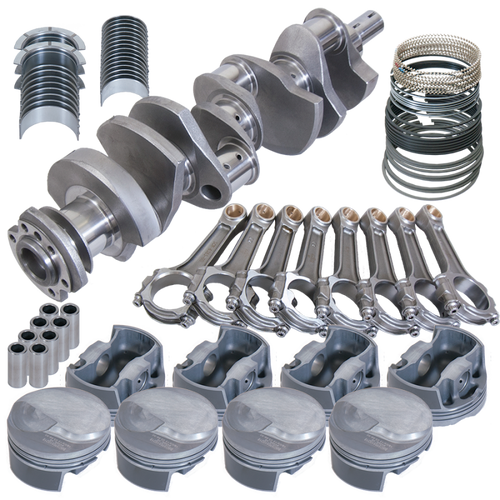 Eagle Chevy 454 4.250in Crank 6.385in I-Beam Rods 18cc Dome 4.280in Pistons Rotating Assembly - 18022030 Photo - Primary