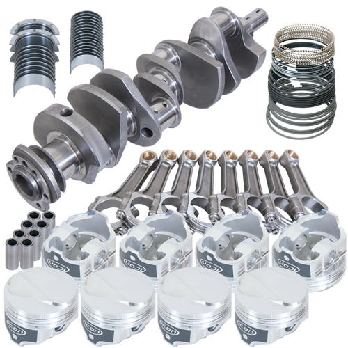 Eagle Chevy 454 4.000in Crank 6.135in I-Beam Rods 18cc Dome 4.280in Pistons Rotating Assembly - 18322030 Photo - Primary