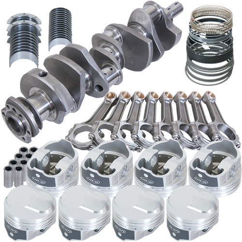 Eagle Chevy 454 4.000in Crank 6.135in I-Beam Rods 43cc Dome 4.250in Pistons Rotating Assembly - 18326000 Photo - Primary