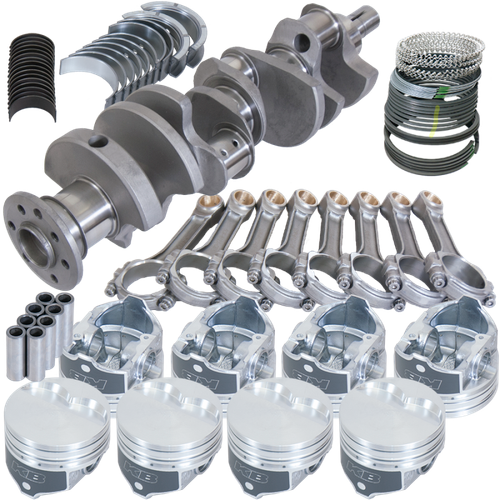 Eagle Chrysler 360 3.580in Crank 6.123in I-Beam Rods -5cc Flat Top 4.000in Pistons Rotating Assembly - 20400000 Photo - Primary