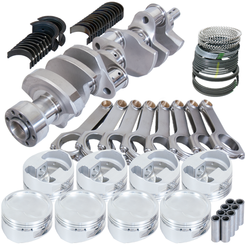 Eagle Chevy 350 1Pc 3.750in Crank 6.000in H-Beam -28cc 4.030in Pistons Rotating Assembly - 36130030 Photo - Primary