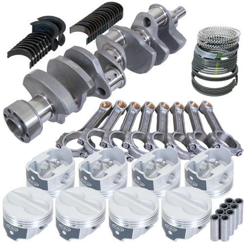 Eagle Chevy LT1 350 1Pc 3.750in Crank 5.700in I-Beam Rods -10cc 4.060in Pistons Rotating Assembly - 62013L060 Photo - Primary