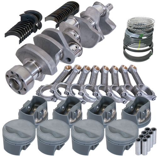 Eagle Chevy LT1 350 1Pc 3.480in Crank 5.700in I-Beam Rods -5cc 4.000in Pistons Rotating Assembly - 62101000 Photo - Primary