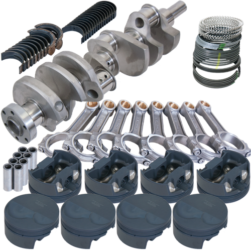 Eagle Ford 302 TW Heads 3.400in Crank 5.400in I-Beam Rods -6cc 4.040in Pistons Rotating Assembly - 64033040 Photo - Primary