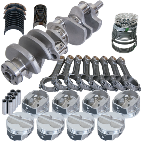 Eagle Ford 351W 4.000in Crank 6.200in I-Beam Rods -11cc Flat Top 4.060in Pistons Rotating Assembly - 64138060 Photo - Primary
