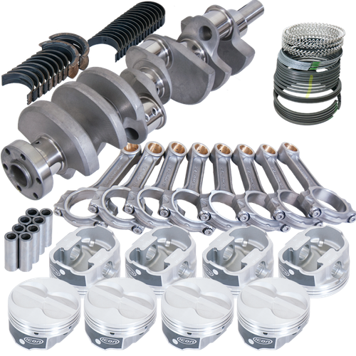 Eagle Ford 289/302 3.250in Crank 5.400in I-Beam Rod -11cc Flat Top 4.060in Pistons Rotating Assembly - 64251060 Photo - Primary