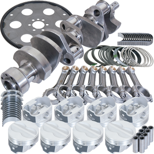 Eagle Chevy 350 1Pc 3.750in Crank 5.700in I-Beam Rods -10cc 4.030in Pistons Balanced Assembly - B13559L03053 Photo - Primary