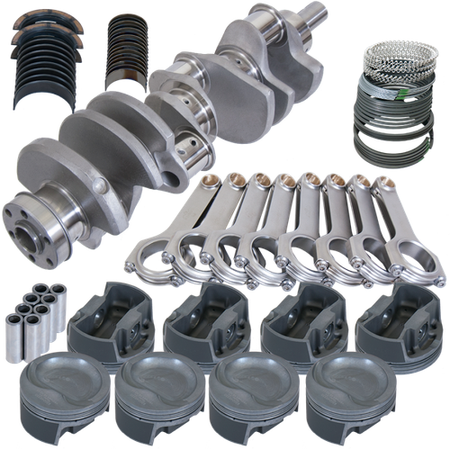 Eagle Ford 351W 4.000in Crank 6.200in H-Beam -28cc Inv Dome 4.030in Pistons Balanced Assembly - B14124030 Photo - Primary