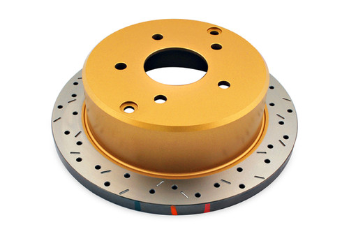 DBA 2004 Pontiac GTO 4000 Series Drilled and Slotted Rear Rotor - DBA4041XS Photo - Primary